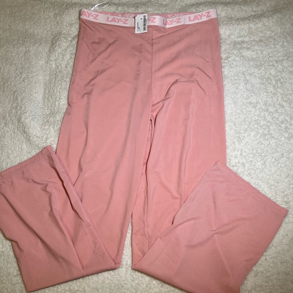 New Large LayZ Pink Lounge Pants | Pink Lounge Pants for Women